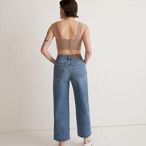 Madewell The Perfect Vintage Wide-Leg Crop Jean